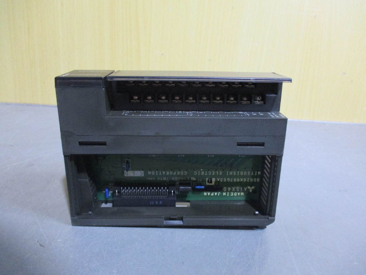 中古 MITSUBISHI INPUT UNIT A1SX40 入力ユニット 4個 (NACR60323C028)_画像7