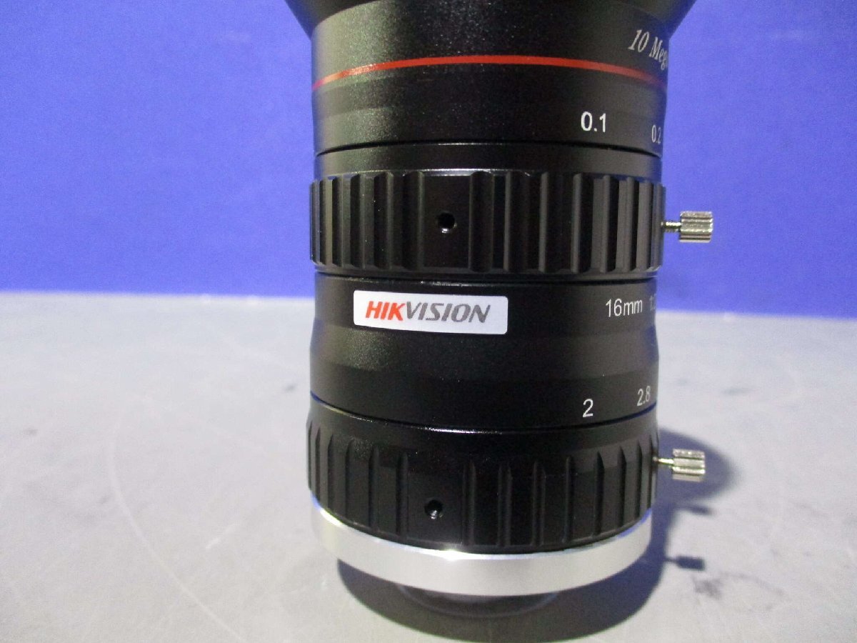 新古Hikrobot Industrial Lens SA1620M-10MP 16mm 10MP FA Lens(NADR60321D173)_画像9