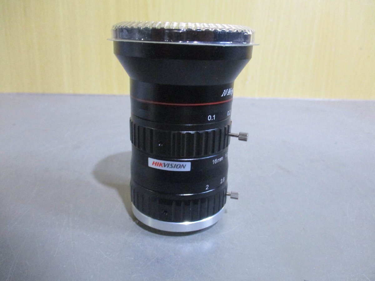 中古Hikrobot Industrial Lens SA1620M-10MP 16mm 10MP FA Lens(NACR60325C117)_画像2