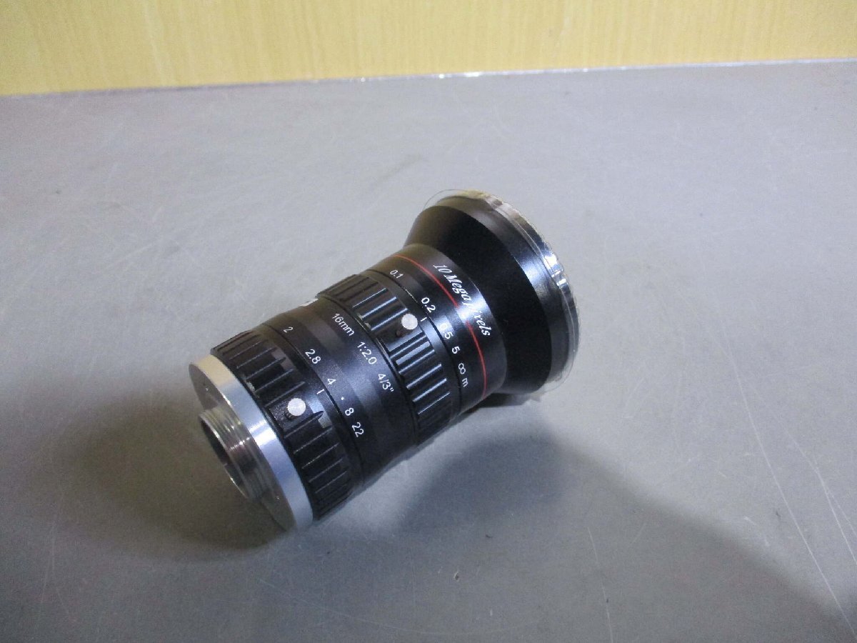 中古Hikrobot Industrial Lens SA1620M-10MP 16mm 10MP FA Lens(NACR60325C117)_画像6