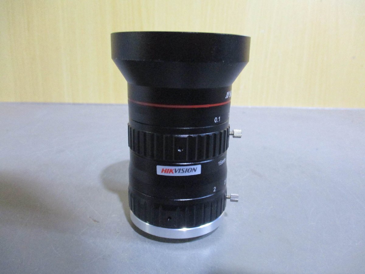 中古Hikrobot Industrial Lens SA1620M-10MP 16mm 10MP FA Lens(NACR60325C115)_画像2