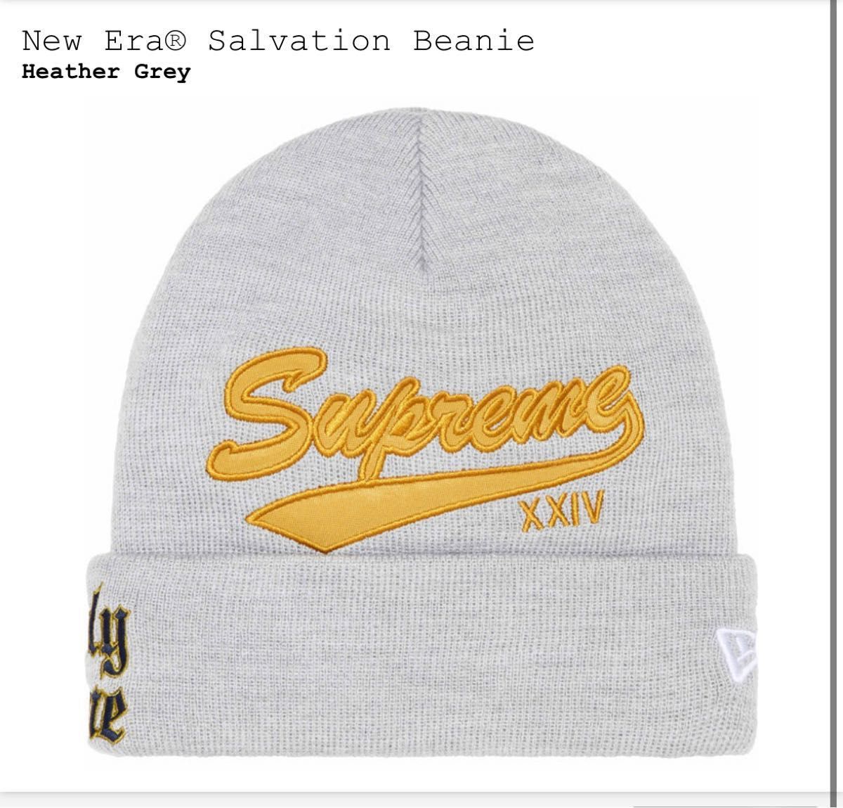 Supreme NewEraSalvationBeanie ビーニー ニット帽 ニューエラ ERA シュプリーム