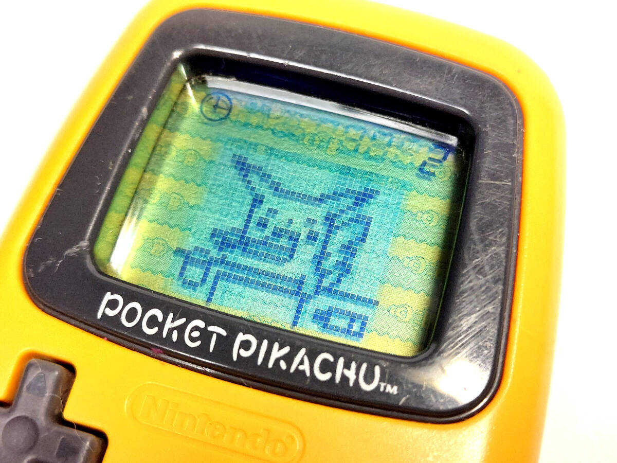Nintendo 任天堂 POCKET PIKACHU ポケットピカチュウ MPG-001 電池交換済 中古の画像2