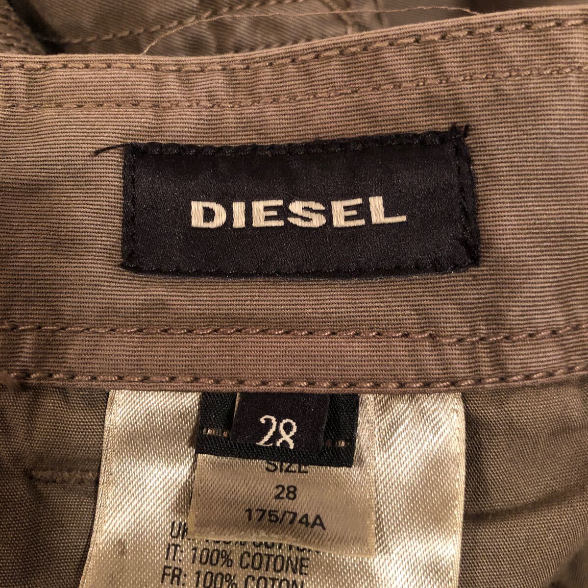 DIESEL カーゴパンツ　28_画像3