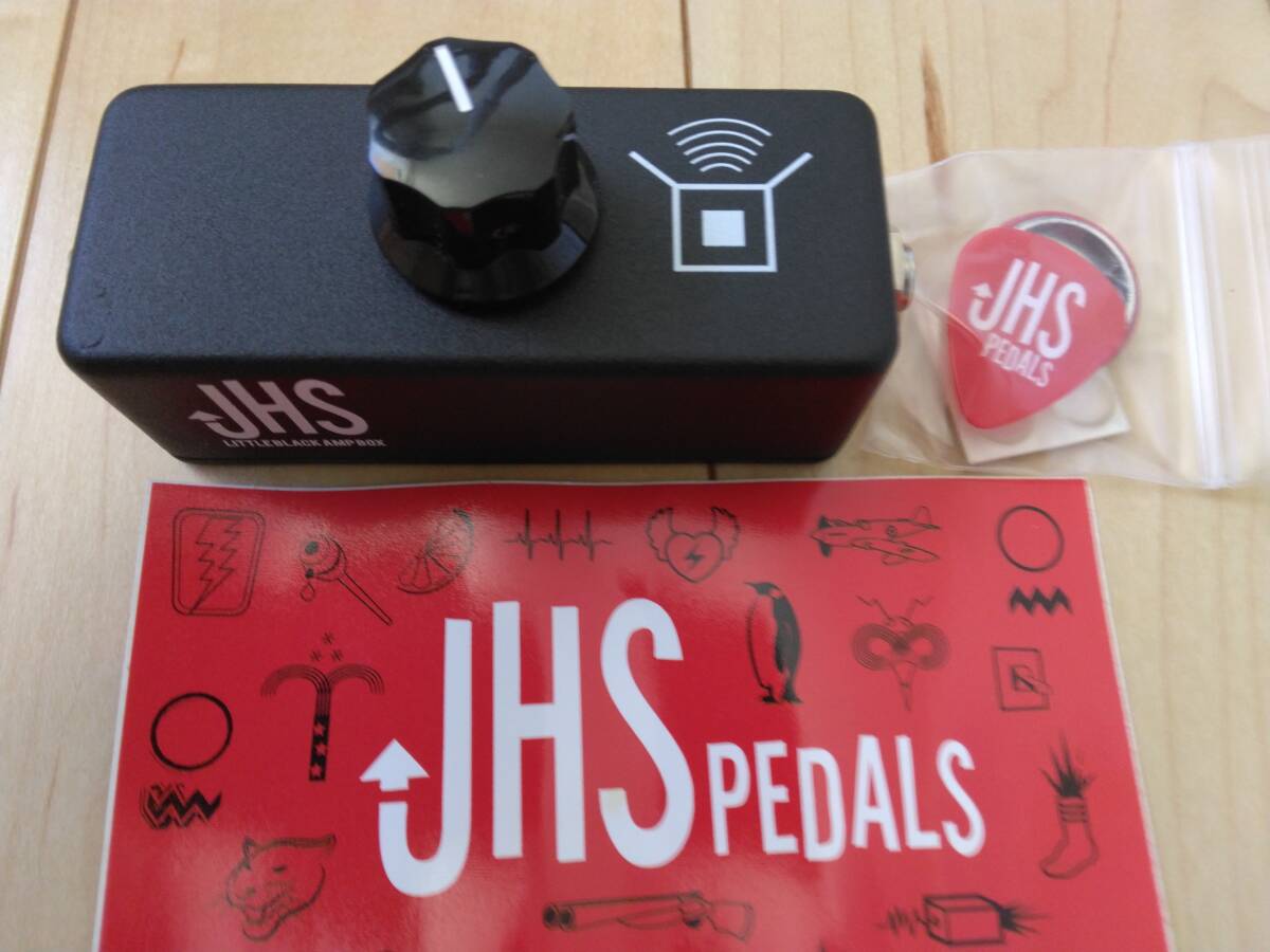 美品 JHS Pedals Little Black Amp Box ミニペダル風パッシブアッテネーターの画像1