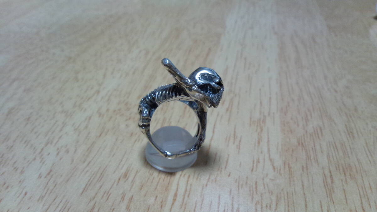  Crazy Pig skeleton ring CRAZY PIG