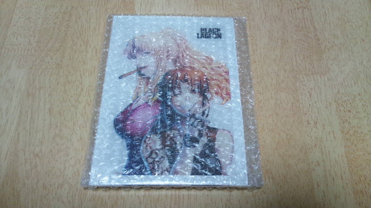 新品未開封 BLACK LAGOON バラライカ アクリルプレート ブラック 新品未開封 BLACK LAGOON バラライカ アクリルプレート ブラック