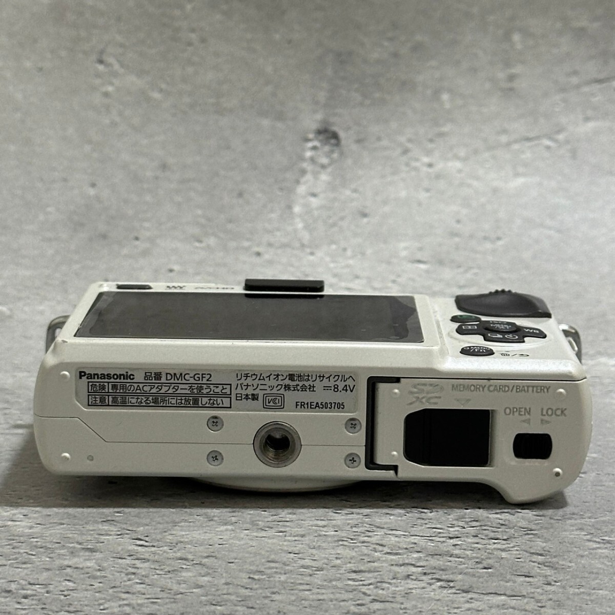 Panasonic LUMIX GF2 レンズキット ホワイト｜ミラーレス一眼 カメラ_画像5