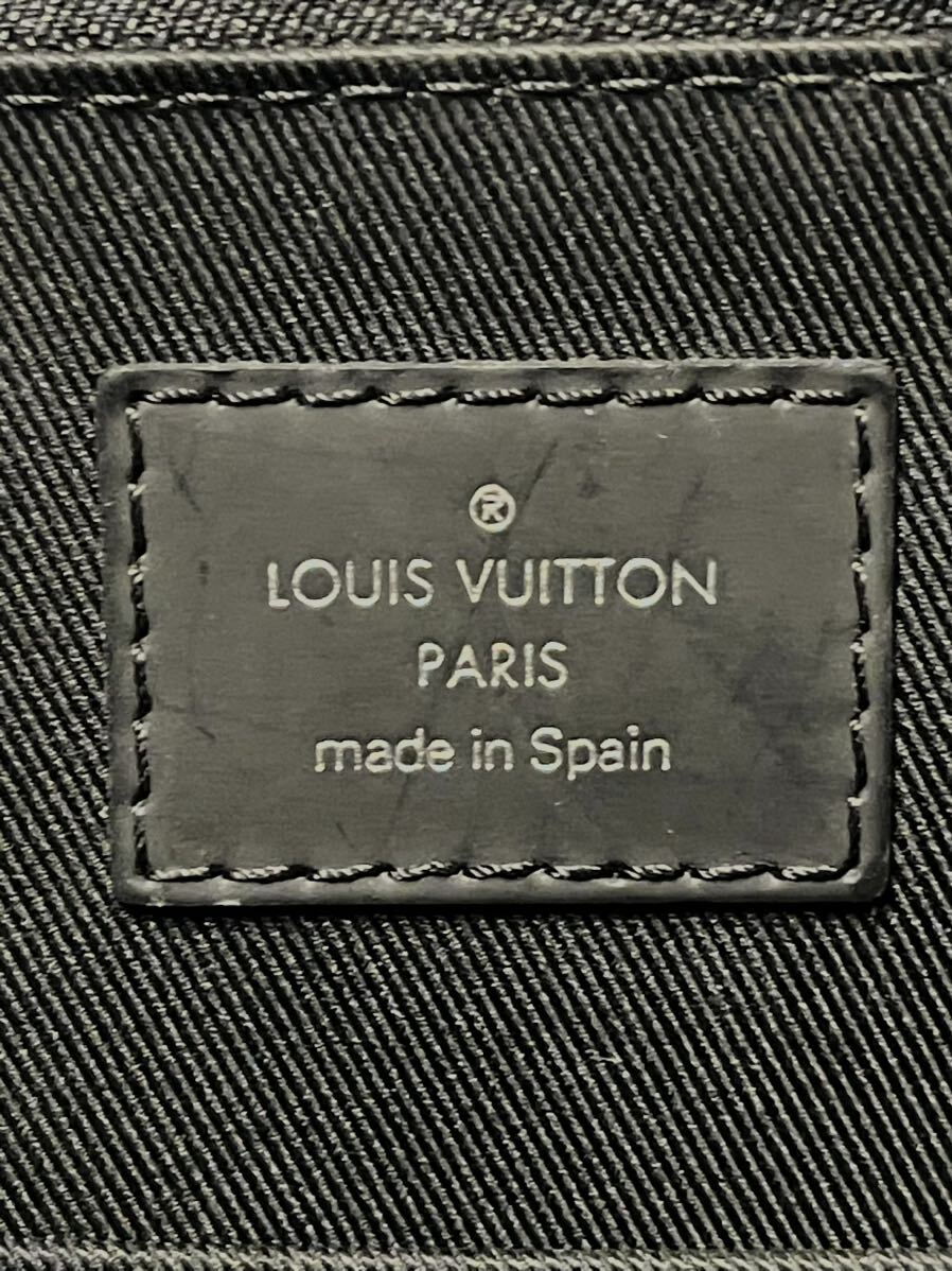 LOUIS VUITTON ルイヴィトン ダミエグラフィット ポルトドキュマンジュール PDJ NM ビジネス バッグ 黒2WAY A4可　メンズ_画像8