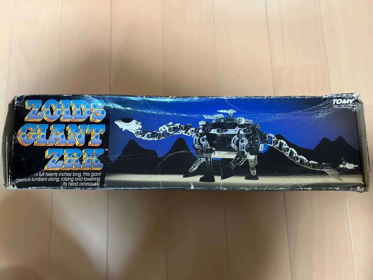 未開封 ゾイド ビガザウロ 海外版 ZOIDS GIANT ZRK 1983年製 未開封 ゾイド ビガザウロ 海外版 ZOIDS GIANT ZRK 1983年製