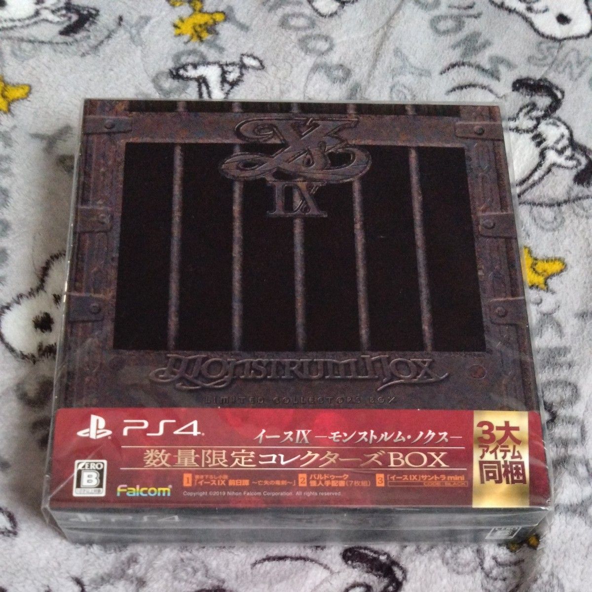 未開封　【PS4】 イースIX -Monstrum NOX- [コレクターズBOX］　イース9