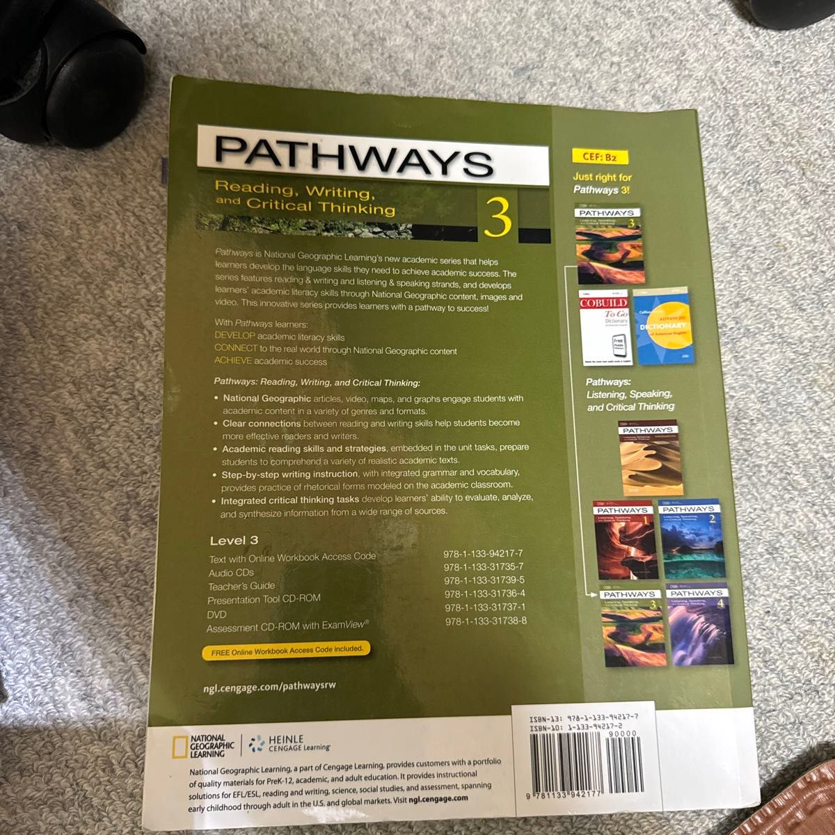 Pathways reading,writing and Critical thinking 
