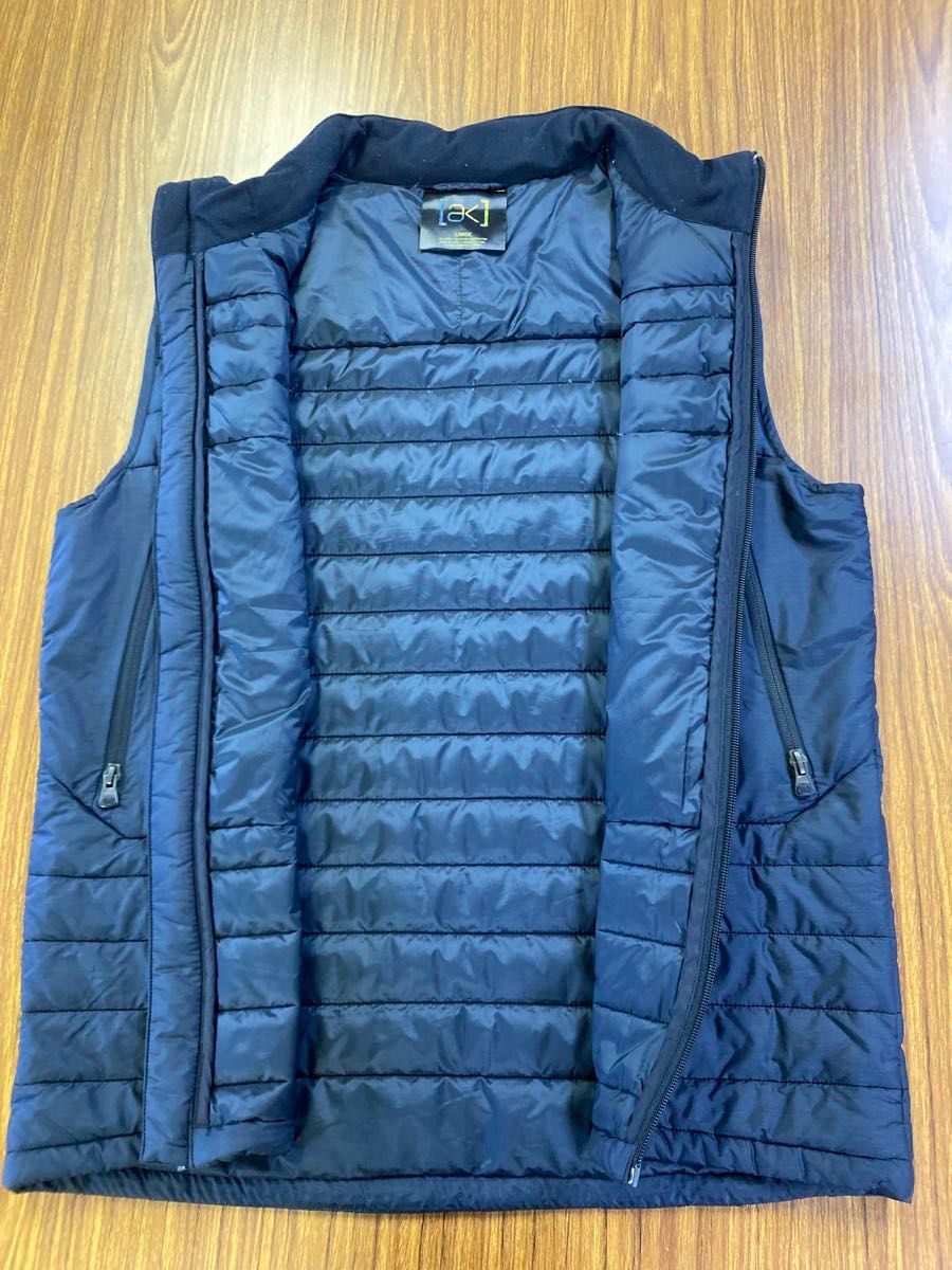 BURTON AK HELIUM INS VEST ベスト Lサイズ　ネイビー  