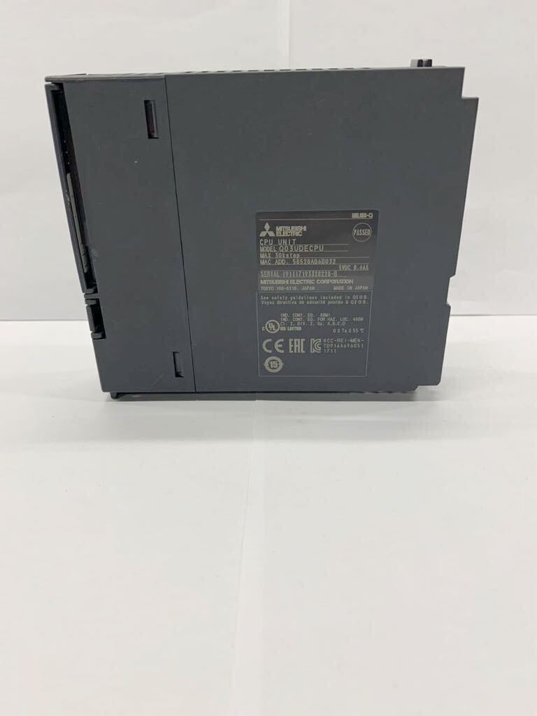 三菱電機 MITSUBISHI シーケンサ PLC Qタイプ / Qシリーズ / Q03UDECPU / CPUユニット_画像2