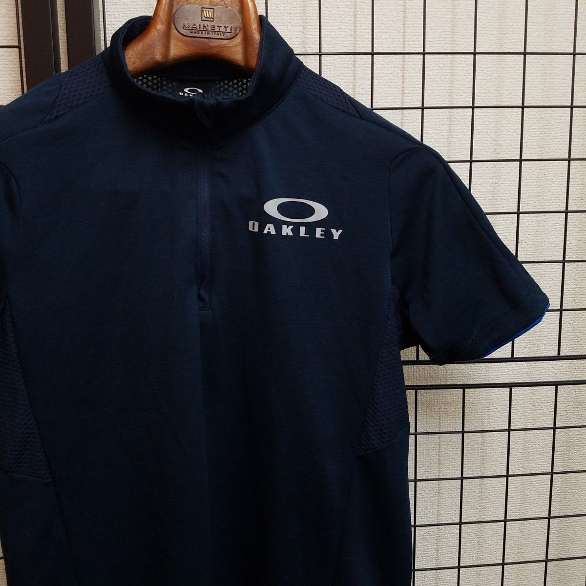 18SS OAKLEY Half Zip S/S Polo Shirts ハーフジップ オークリー ポロシャツ