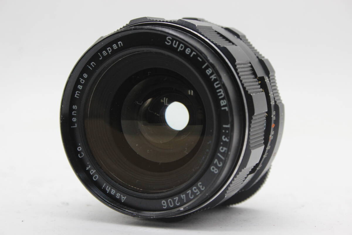【返品保証】 ペンタックス Pentax Super-Takumar 28mm F3.5 M42マウント レンズ s7719