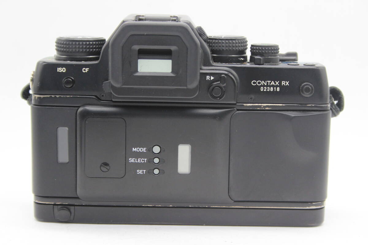 【返品保証】 コンタックス CONTAX RX ブラック ボディ s7721_画像4