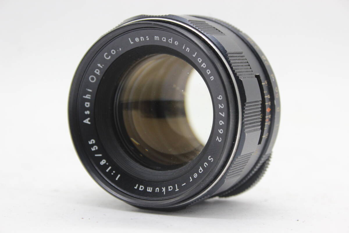 【返品保証】 ペンタックス Pentax Super-Takumar 55mm F1.8 前期型 M42マウント レンズ s7741