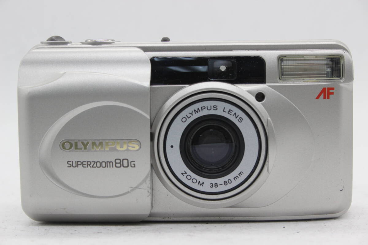 【返品保証】 オリンパス Olympus Superzoom 80G AF 38-80mm コンパクトカメラ s7753_画像2