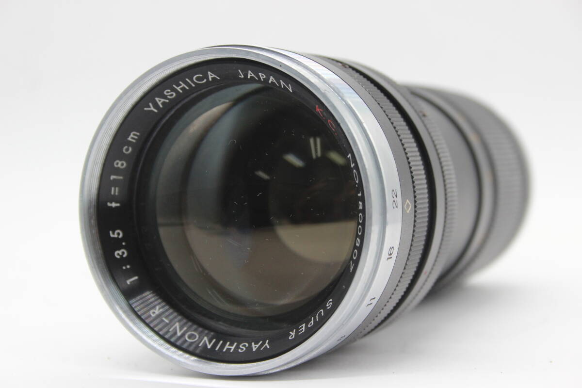 [ returned goods guarantee ] [ rare ] Yashica Yashica Super Yashinon-R 18cm F3.5 lens s7766