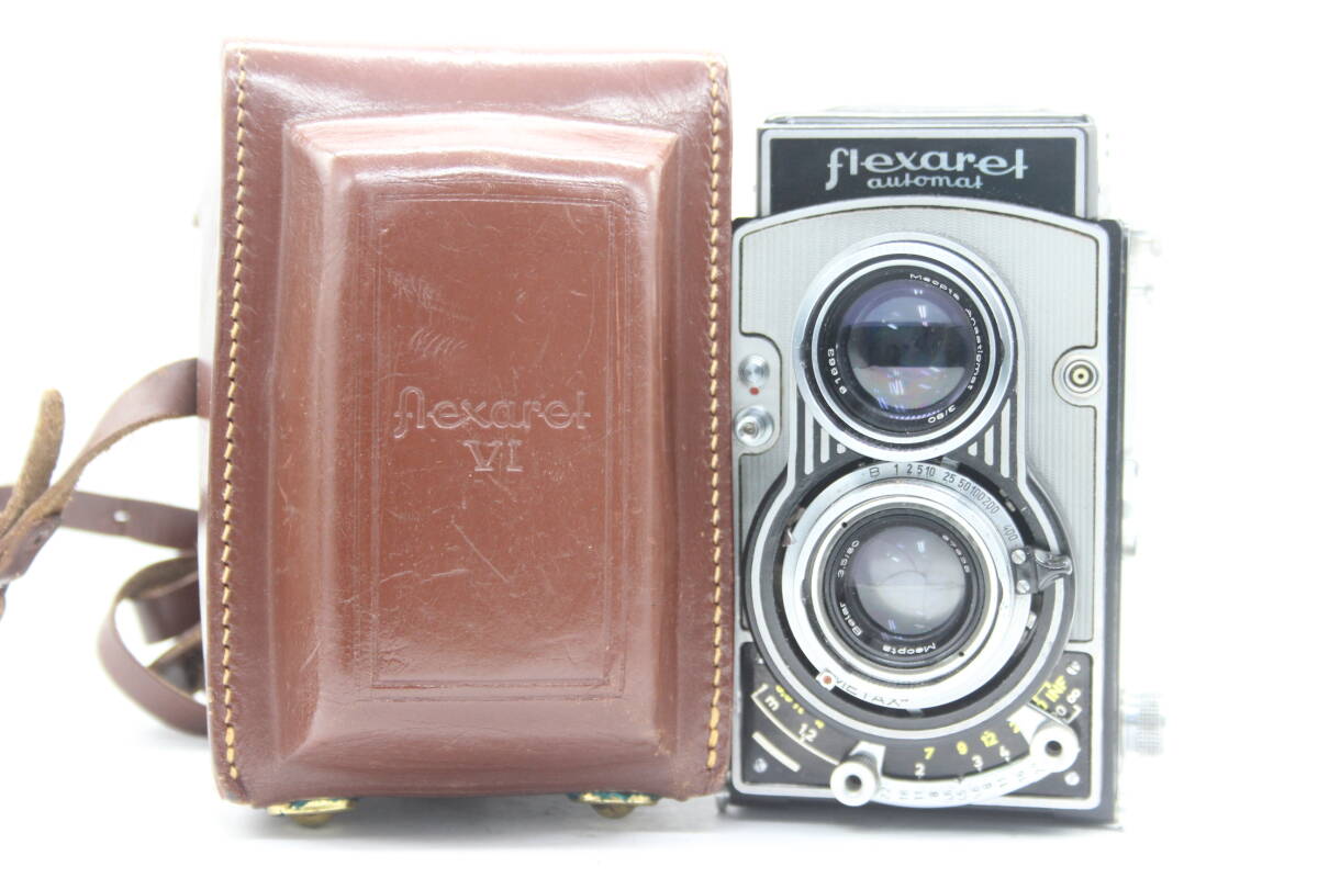 【訳あり品】 flexaret automat Meopta Belar 80mm F3.5 二眼カメラ s7785_画像1