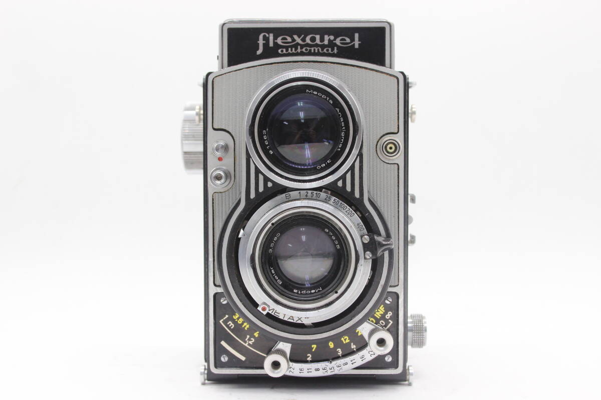 【訳あり品】 flexaret automat Meopta Belar 80mm F3.5 二眼カメラ s7785_画像2