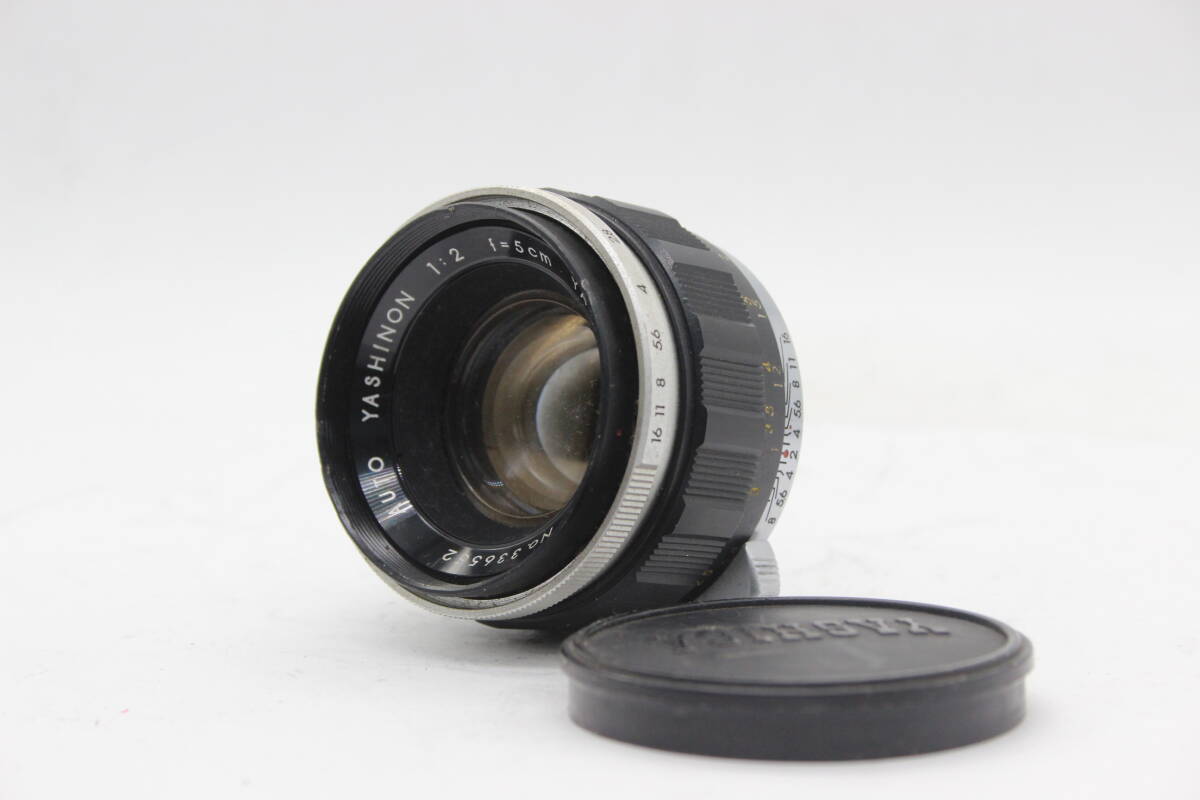 【訳あり品】 ヤシカ Yashica Auto Yashinon 5cm F2 M42マウント レンズ s7818