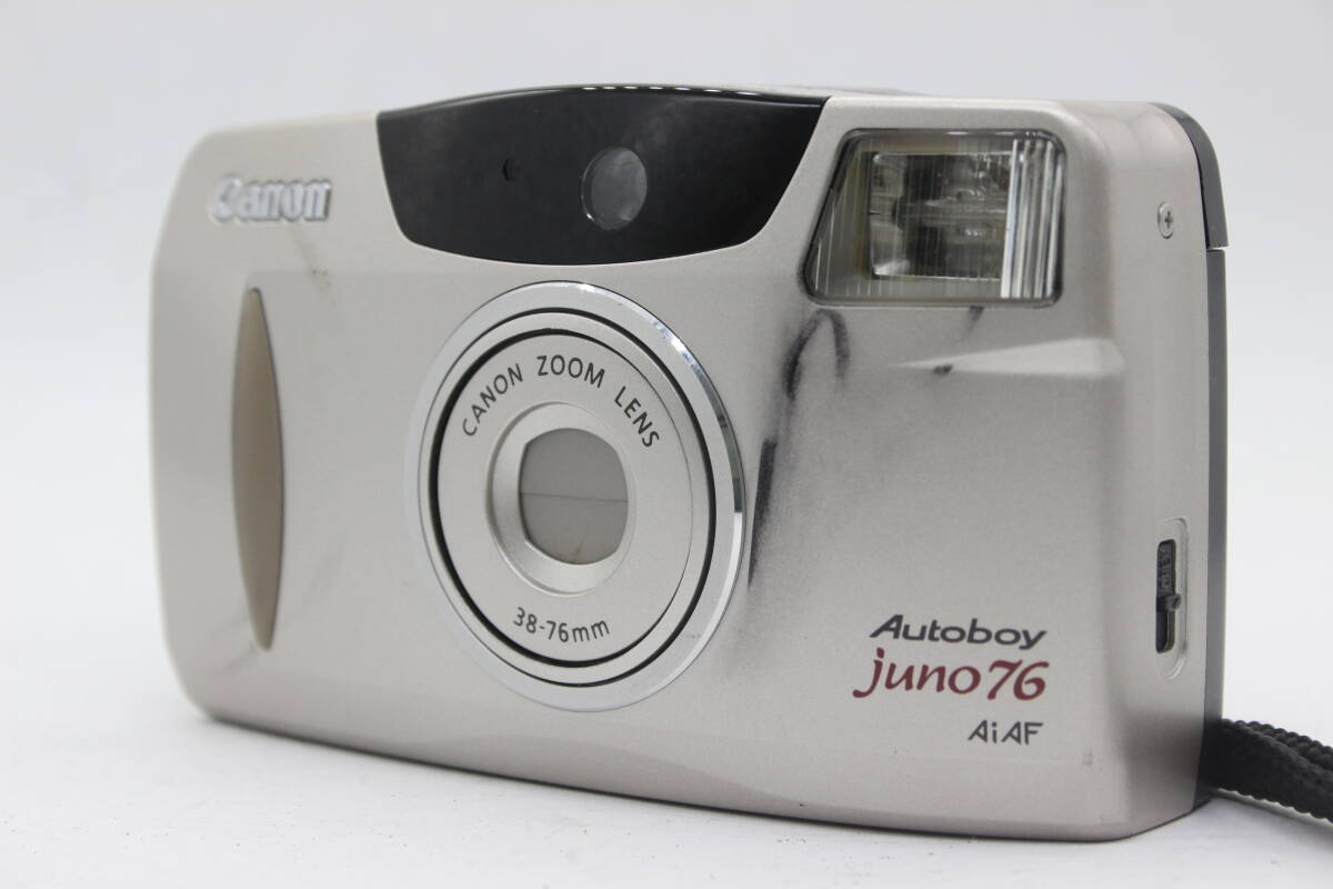 【返品保証】 キャノン Canon Autoboy Juno 76 AiAF 38-76mm コンパクトカメラ s8008