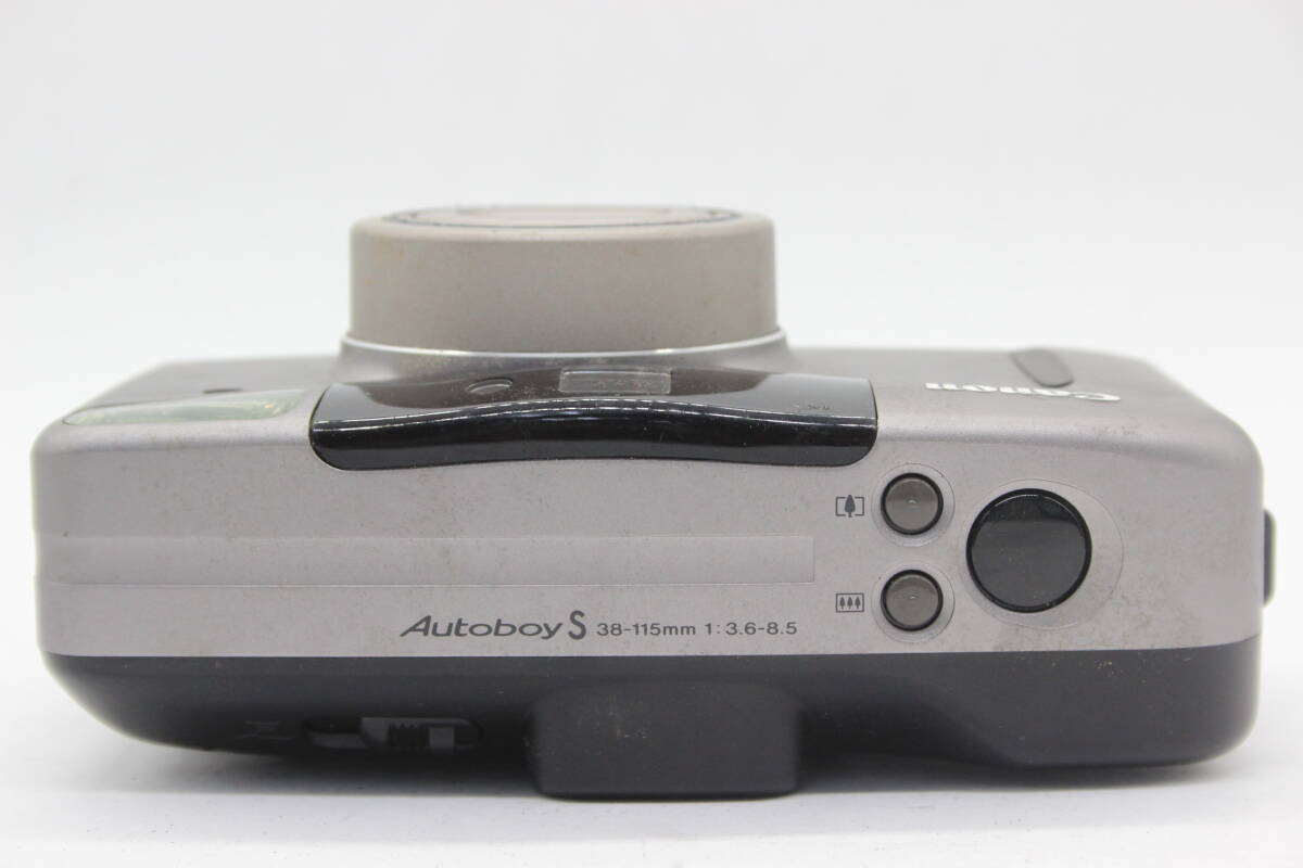 【返品保証】 キャノン Canon Autoboy S Panorama AiAF 38-115mm F3.6-8.5 コンパクトカメラ s8012_画像6