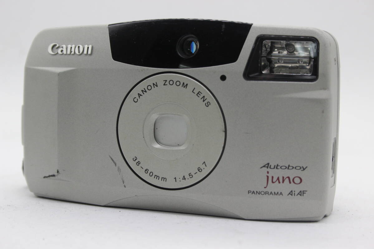 【返品保証】 キャノン Canon Autoboy juno Panorama AiAF 38-60mm F4.5-6.7 コンパクトカメラ s8044