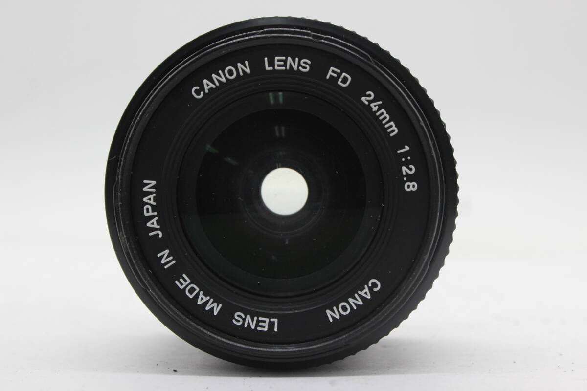 【返品保証】 キャノン Canon FD 24mm F2.8 レンズ s8048_画像2