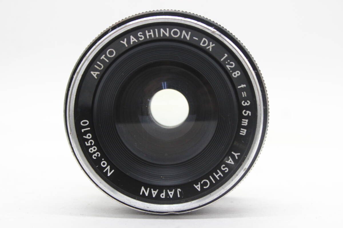 [ returned goods guarantee ] Yashica Yashica Auto Yashinon-DX 35mm F2.8 M42 mount lens s8058