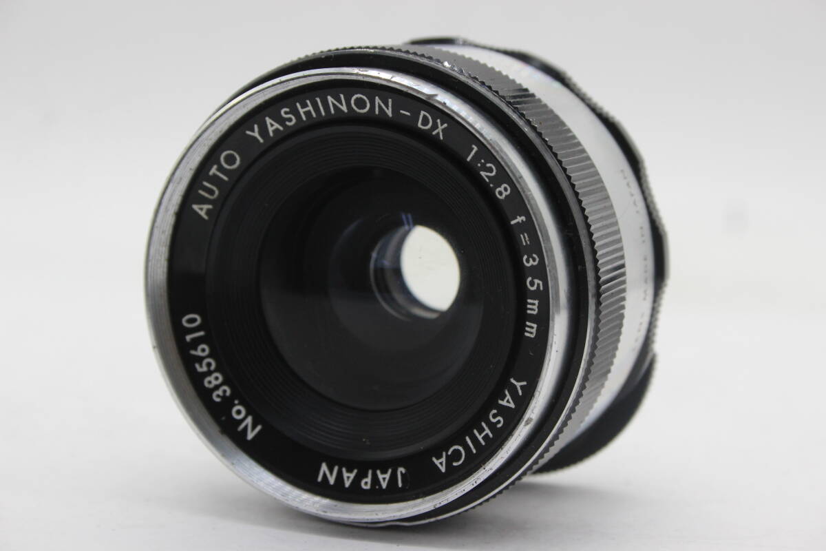 [ returned goods guarantee ] Yashica Yashica Auto Yashinon-DX 35mm F2.8 M42 mount lens s8058