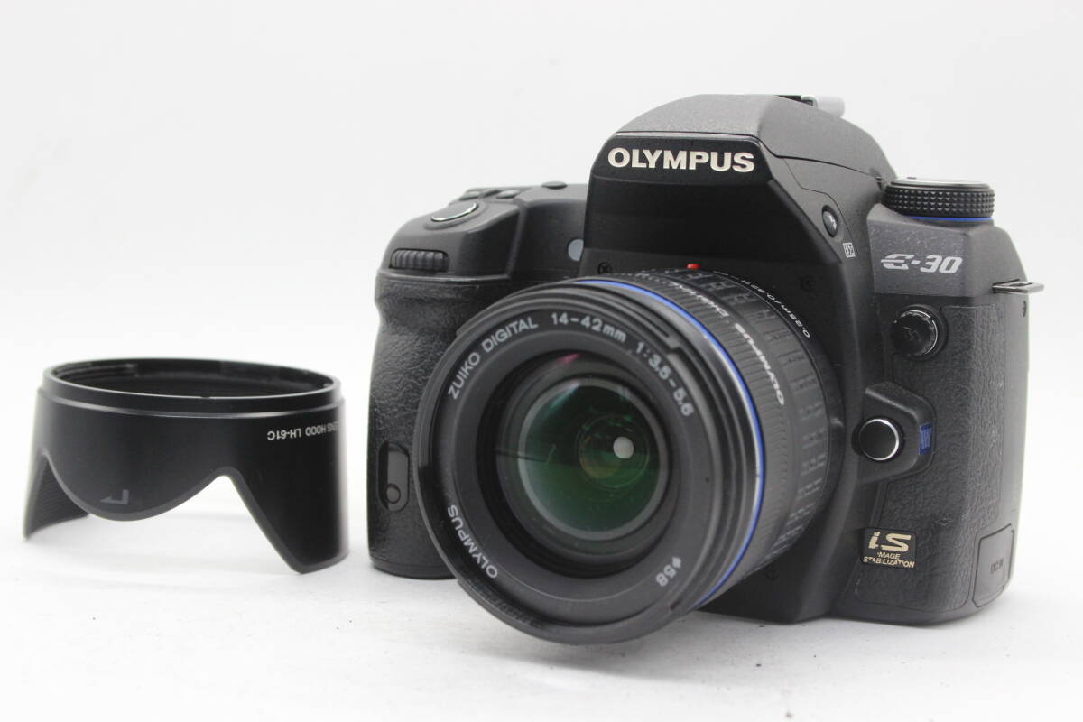 [ возвращенный товар гарантия ] Olympus Olympus E-30 ZUIKO DIGITAL 14-42mm F3.5-5.6 цифровой однообъективный s8071