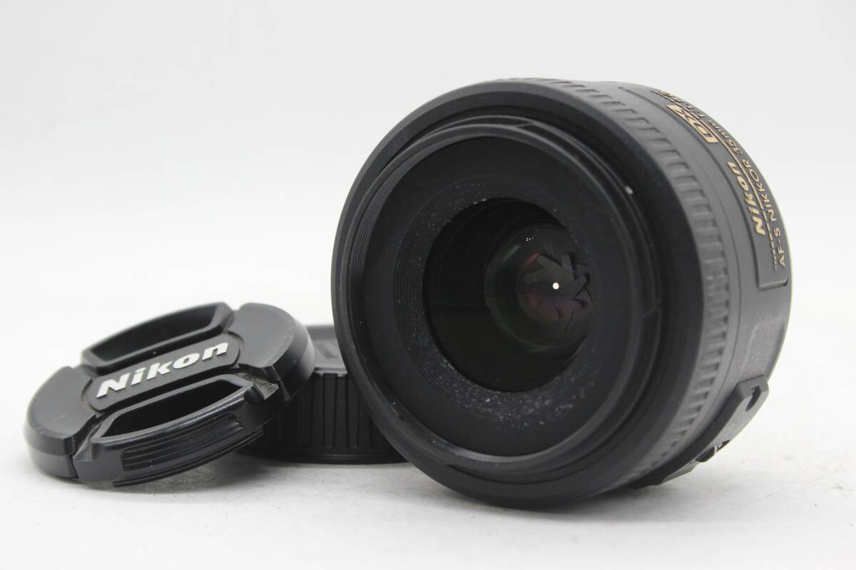 【返品保証】 ニコン Nikon DX AF-S NIKKOR 35mm F1.8 G レンズ s8097