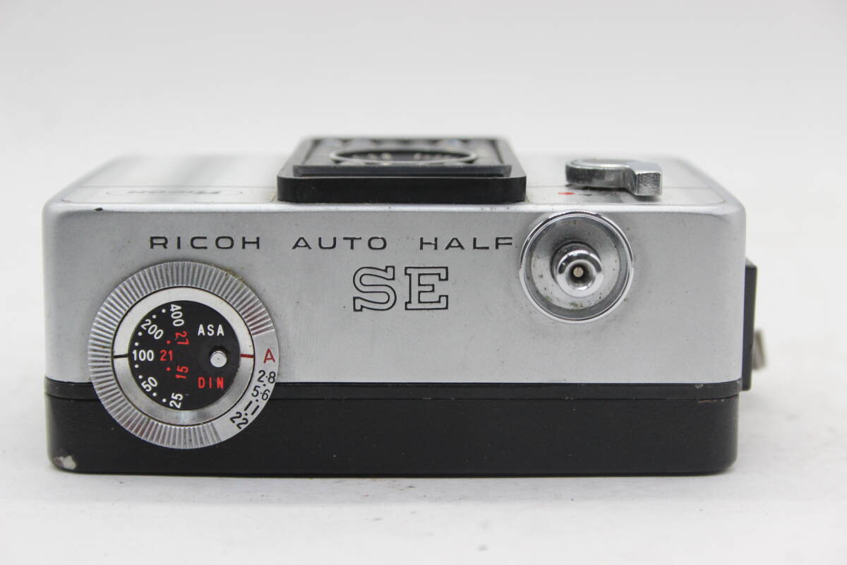 【返品保証】 リコー Ricoh Auto Half SE 25mm F2.8 コンパクトカメラ s8103_画像6