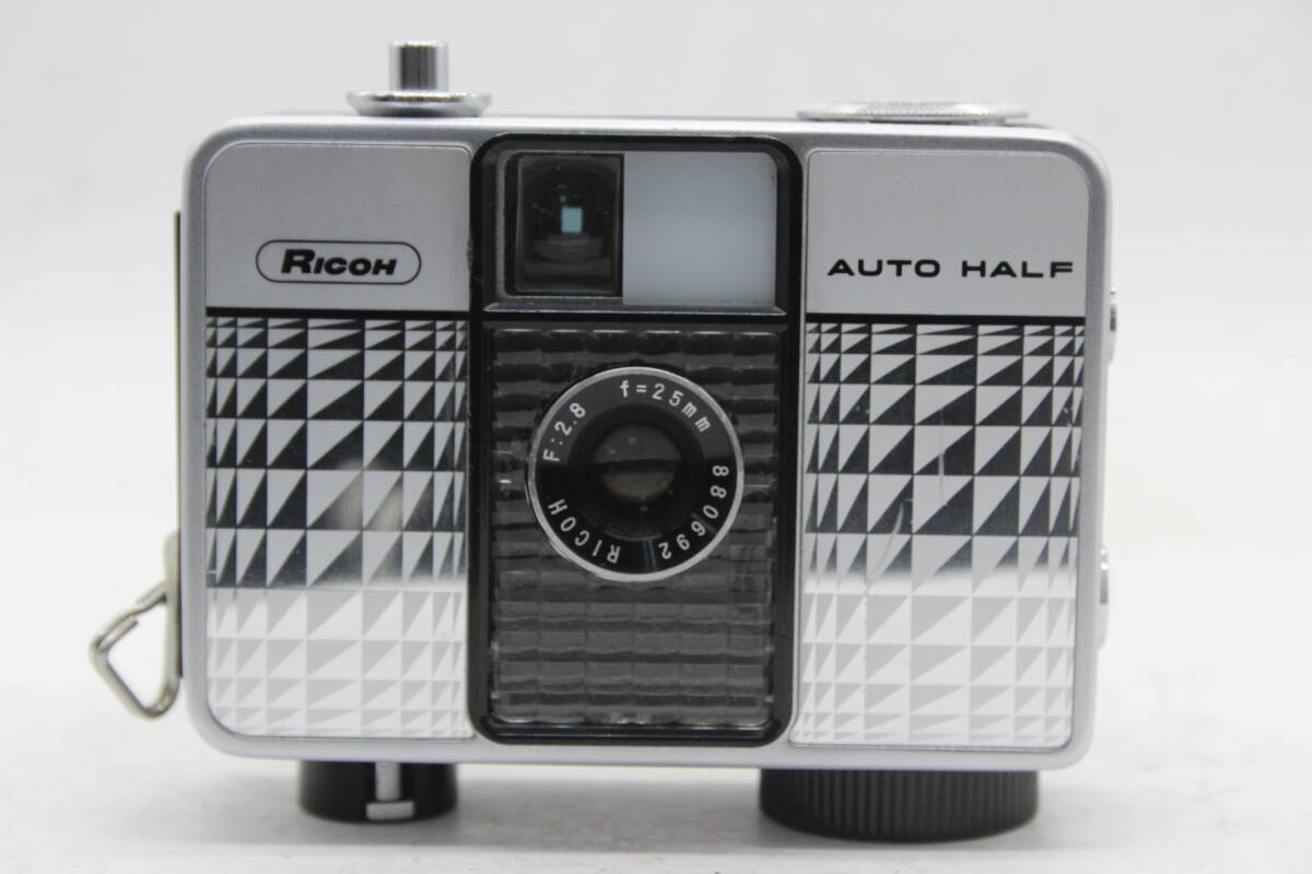 【返品保証】 リコー Ricoh Auto Half E 25mm F2.8 コンパクトカメラ s8110_画像2