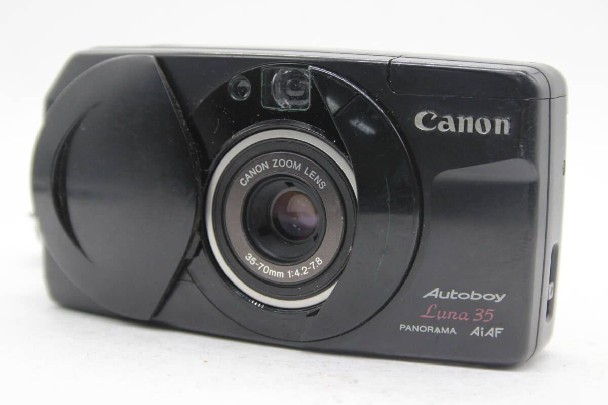 【返品保証】 キャノン Canon Autoboy Luna 35 Panorama AiAF 35-70mm F4.2-7.8 コンパクトカメラ s8116