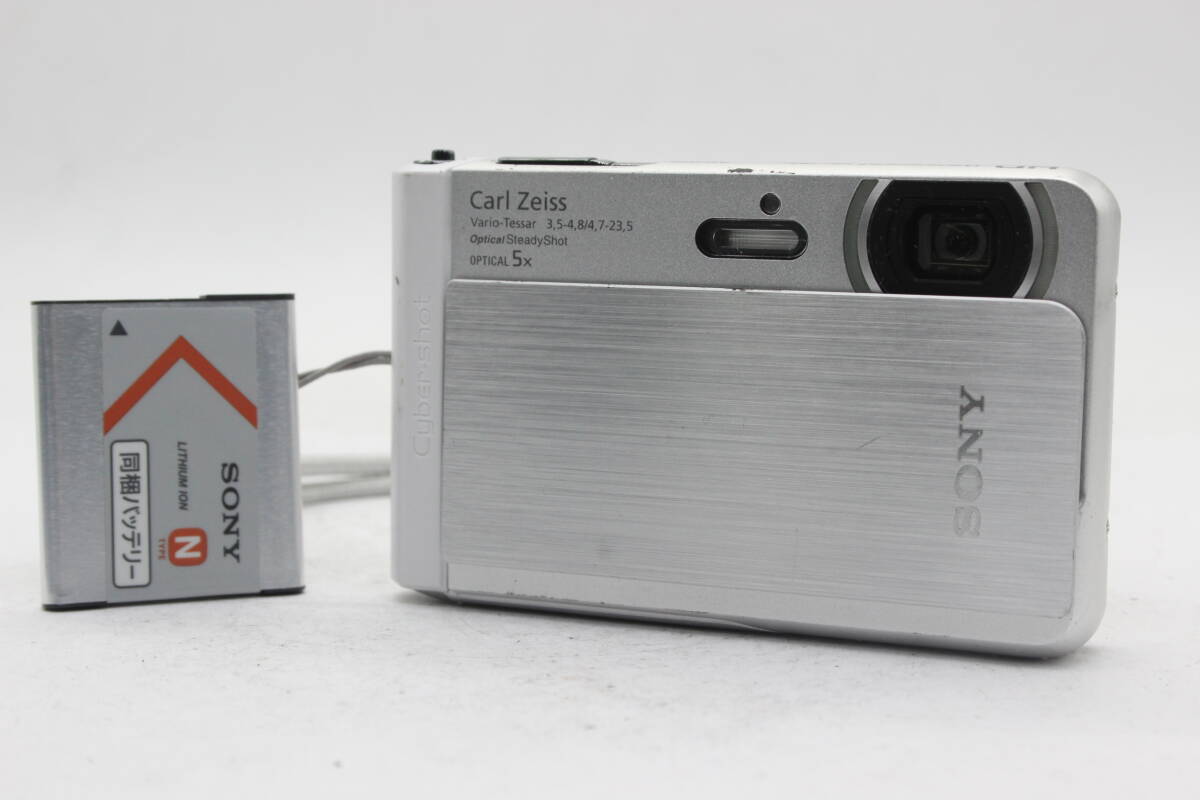 【返品保証】 ソニー SONY Cyber-shot DSC-TX30 ホワイト 5x バッテリー付き コンパクトデジタルカメラ s8130