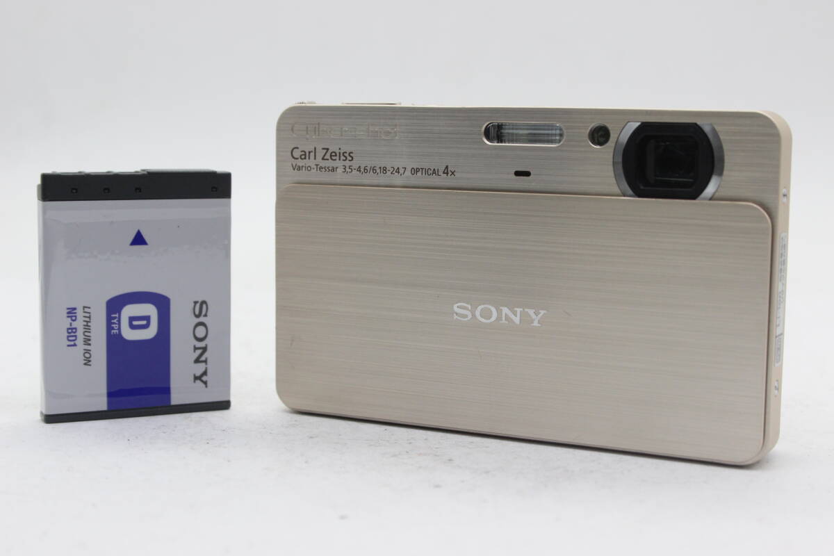 【返品保証】 ソニー SONY Cyber-shot DSC-T700 4x バッテリー付き コンパクトデジタルカメラ s8131