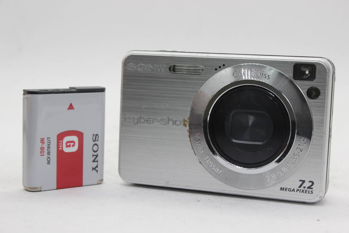 【返品保証】 ソニー SONY Cyber-shot DSC-W110 4x バッテリー付き コンパクトデジタルカメラ s8148_画像1