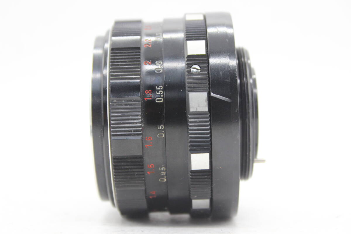 【返品保証】 Oreston Meyer-Optik Gorlitz 50mm F1.8 M42マウント レンズ s8416_画像4