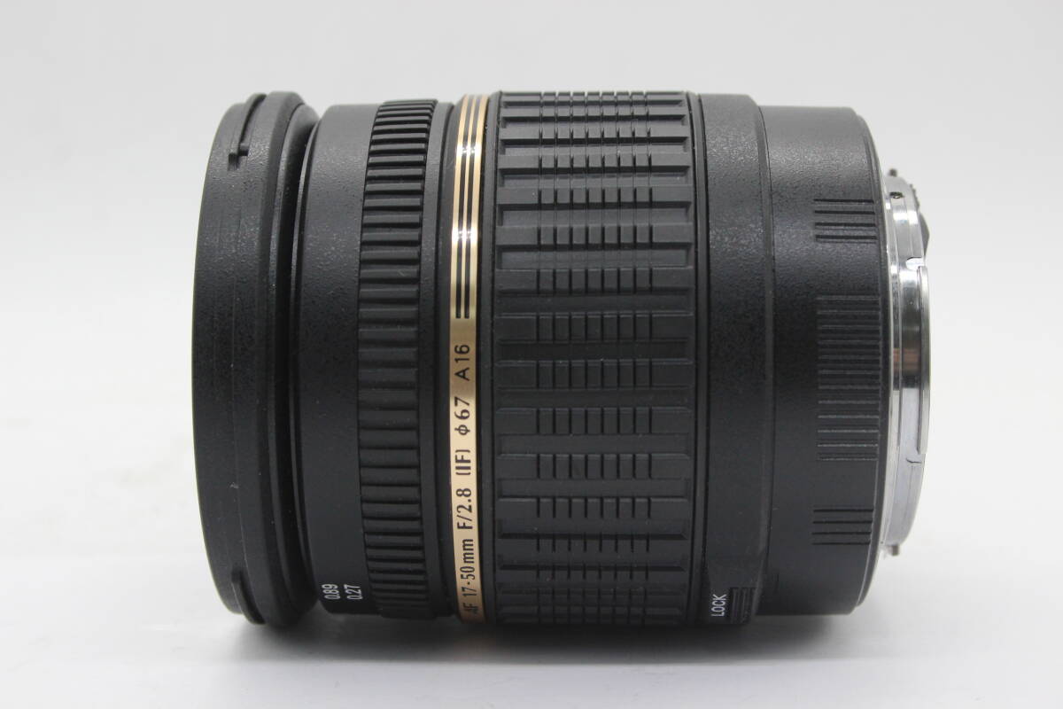 【返品保証】 タムロン Tamron AF ASPHERICAL XR DiII SP 17-50mm F2.8 キャノンマウント レンズ s8531_画像3