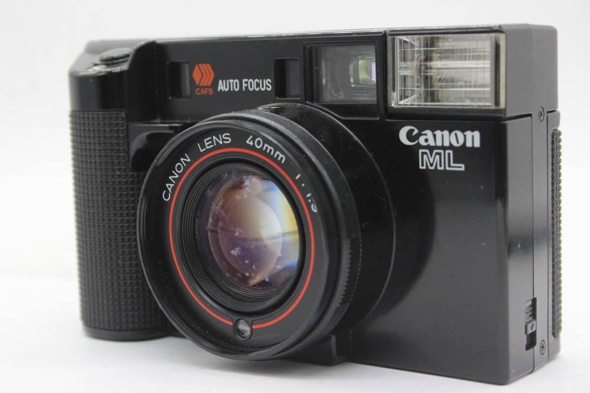 【返品保証】 キャノン Canon AF35ML 40mm F1.9 コンパクトカメラ s8421