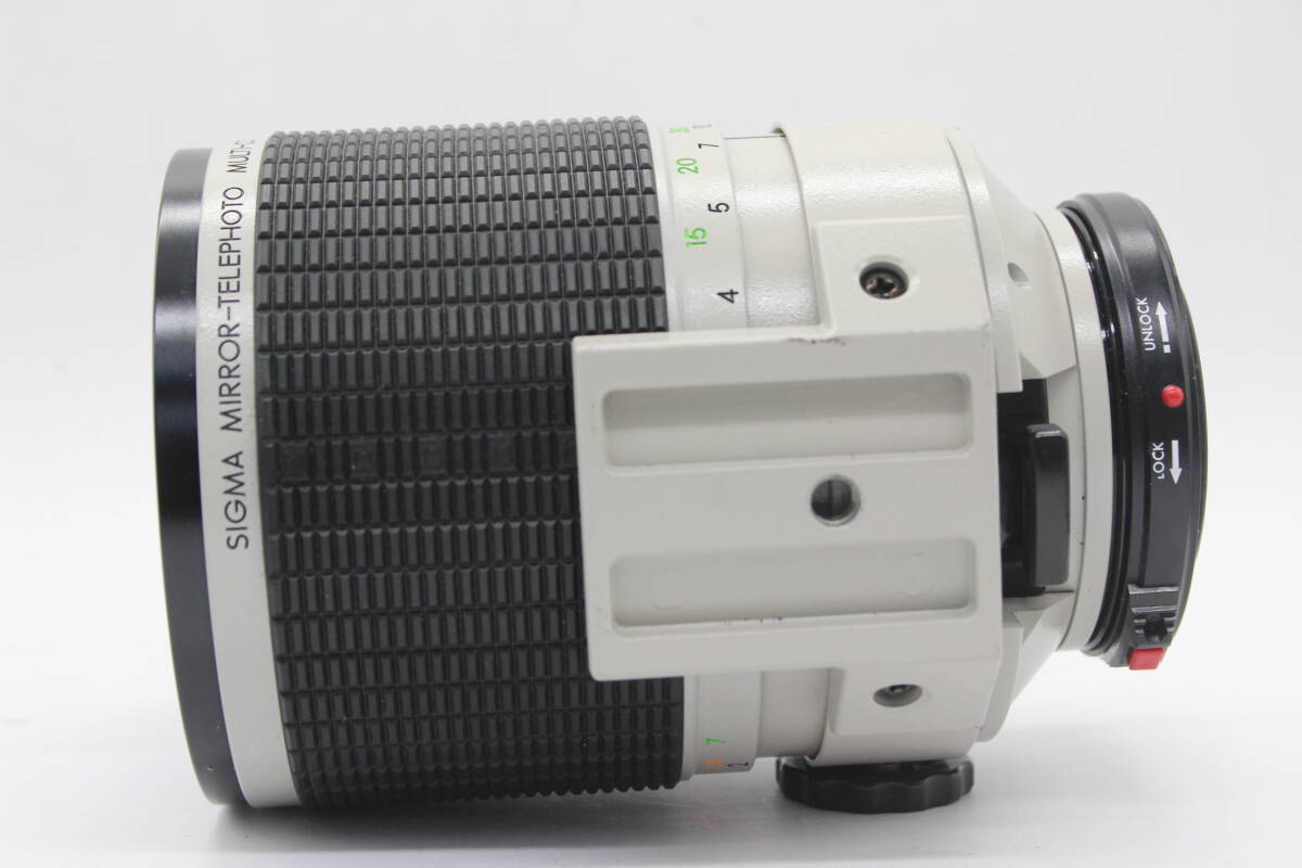 【返品保証】 シグマ Sigma MIRROR-TELEPHOTO MULTI-COATED 600mm F8 キャノンマウント ミラーレンズ s8548_画像6