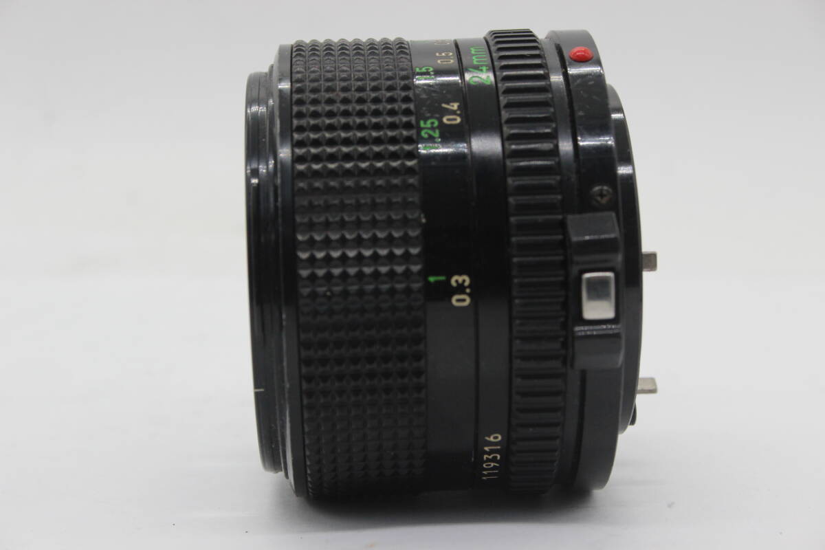 【返品保証】 キャノン Canon NEW FD 24mm F2.8 レンズ s8556_画像6