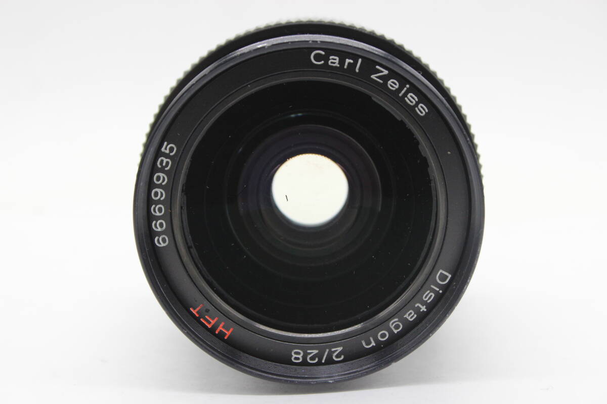 【訳あり品】 カールツァイス Carl Zeiss Distagon 28mm F2 HFT レンズ s8468_画像2