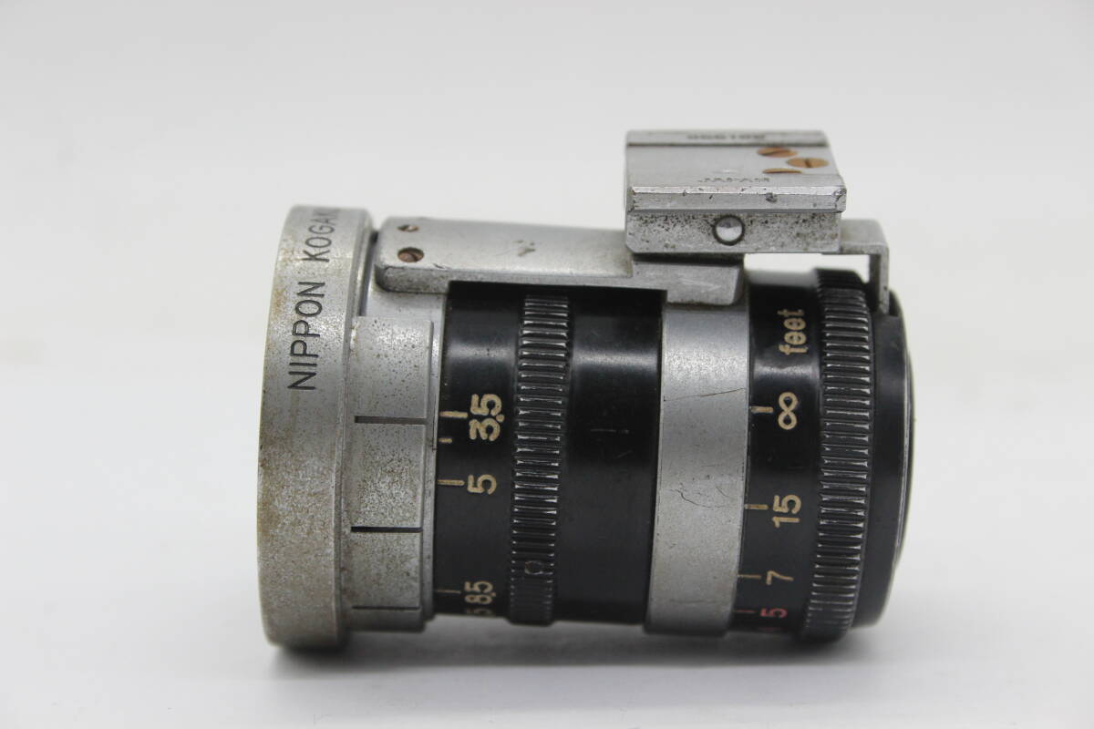 【訳あり品】 ニコン Nikon Nippon Kogaku 3.5-13.5 ビューファインダー s8469の画像5