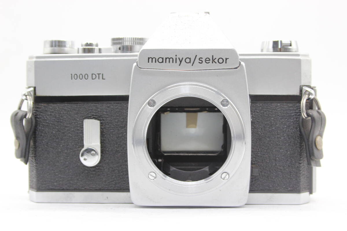 【訳あり品】 マミヤ Mamiya/Sekor 1000 DTL Auto 55mm F1.8 M42マウント ボディレンズセット s8609の画像2