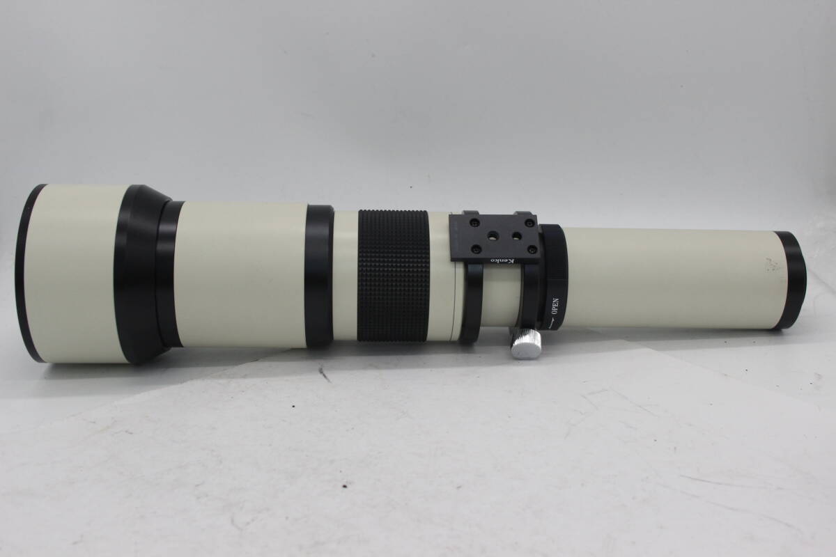 【訳あり品】 ケンコー Kenko マグナム MZ-5000 650-1300mm F8-16 前後キャップ 三脚座 ケース付き 超望遠レンズ s8630_画像5